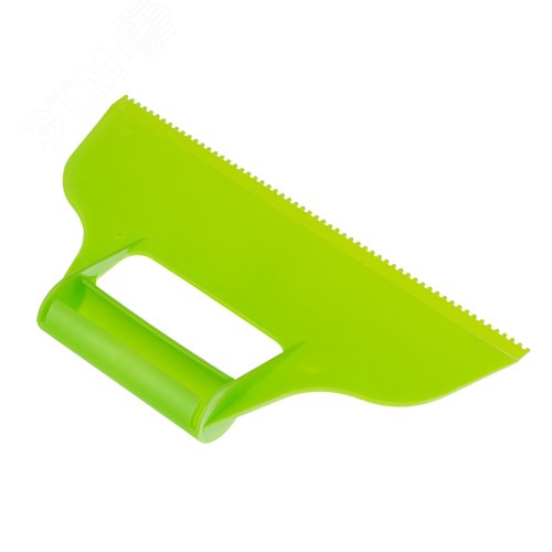 Шпатель для клея, пластмассовый, зубчатый 2х2 мм - фото 2