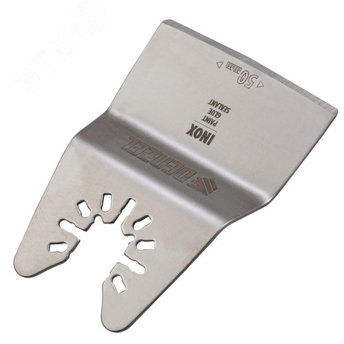 Насадка-шабер для МФИ, Inox, для снятия краски, ширина 50 мм, ступенчатая - фото 2