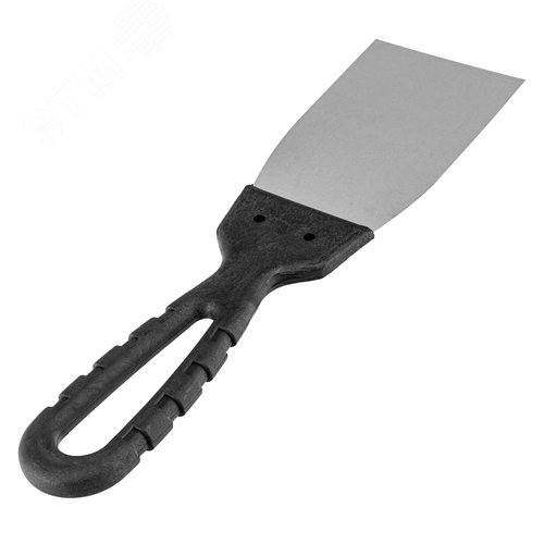 Шпательная лопатка из нержавеющей стали, 60 мм, пластмассовая ручка//Sparta - фото 2