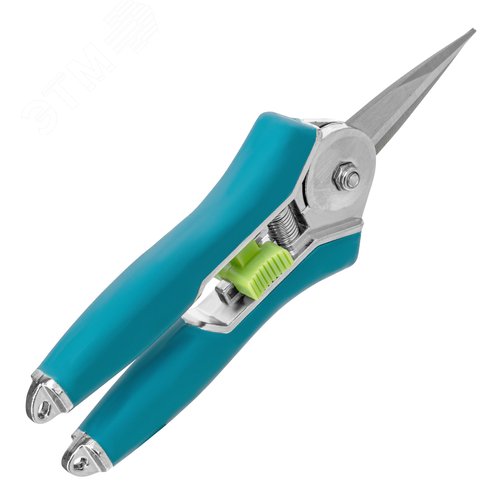 Секатор цветочный, 150 мм, металлические обрезиненные рукоятки, LUXE - фото 2