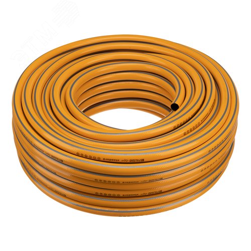 Шланг поливочный армированный 3 слойный Standard 3/4, 50м, LUXE - фото 1