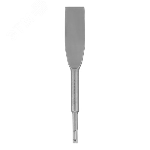 Зубило плоское, изогнутое 40 x 260мм, CrMo, SDS PLUS - фото 2