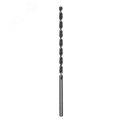 Сверло по дереву, 10х300 мм, цилиндрический хвостовик - фото 2
