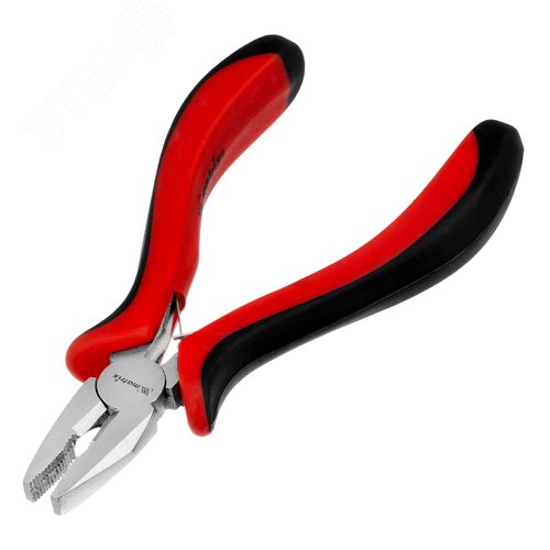 Изображение товара Плоскогубцы Mini, 130 мм, никелированные, авторазжим, двухкомпонентные рукоятки (шт)