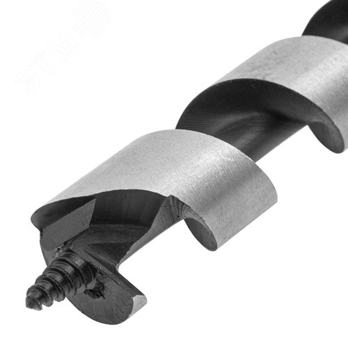 Сверло по дереву шнековое, 25 х 350 мм, 6-гранный хвостовик - фото 2