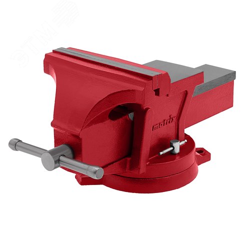Изображение товара Тиски слесарные, 200 мм, поворотные, с наковальней (шт)