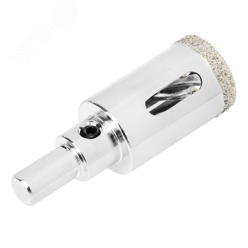 Сверло алмазное по керамограниту, 25 х 67 мм, 3-гранный хвостовик - фото 2