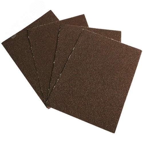 Изображение товара Шлифлист на тканевой основе, серия 14а, зерн. 25Н(P60), 240 х 170 мм, 10 шт., водост. (БАЗ) (шт)