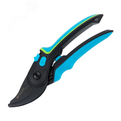 Секатор прямого реза, 225 мм, регулировка захвата, трехкомпонентные рукоятки, LUXE - фото 2