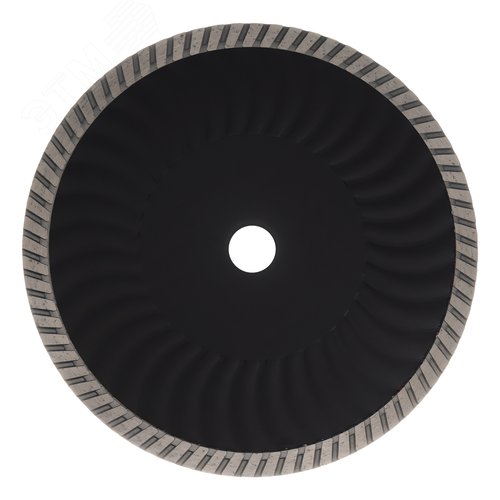 Диск алмазный отрезной ф230 х 22,2 мм, Турбо, сухое резание, HWD92 - фото 2