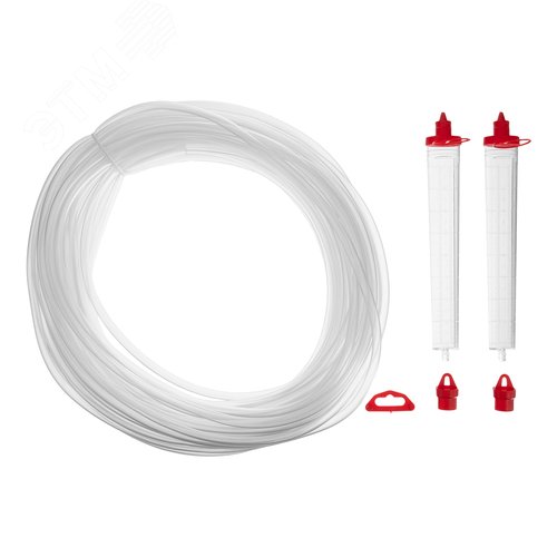 Изображение товара Гидроуровень,удлиненная колба, рельефная градуировка, 25м (шт)