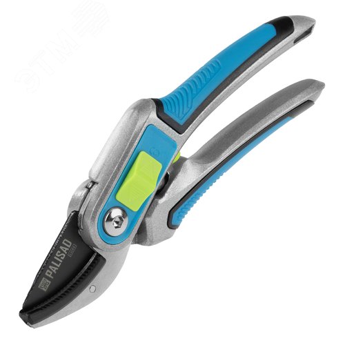 Секатор с наковальней, 215 мм, регулировка захвата, трехкомпонентные рукоятки, LUXE - фото 1