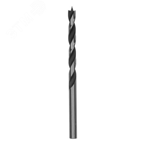 Сверло по дереву, 5 х 86 мм, цилиндрический хвостовик - фото 2