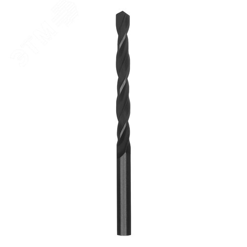 Сверло по металлу, 6,0 мм, быстрорежущая сталь, 10 шт. цилиндрический хвостовик - фото 2