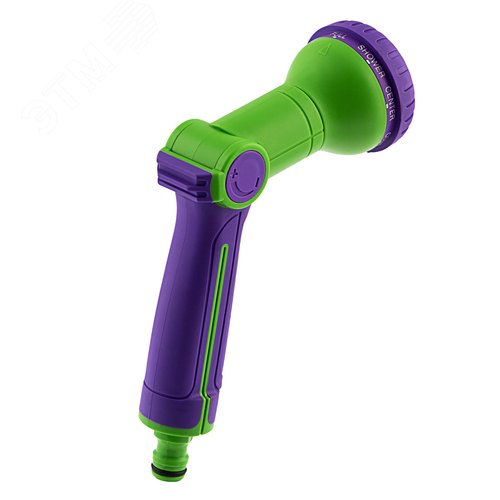 Пистолет-распылитель, 8 режимов, двухкомпонентная рукоятка - фото 2