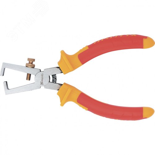Изображение товара Клещи для снятия изоляции Insulated, 160мм, двухкомпонентные рукоятки (шт)