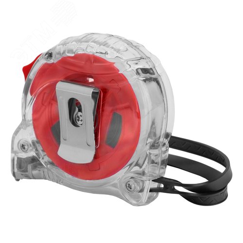 Рулетка Crystal, 5 м х 19 мм, корпус из поликарбоната - фото 2