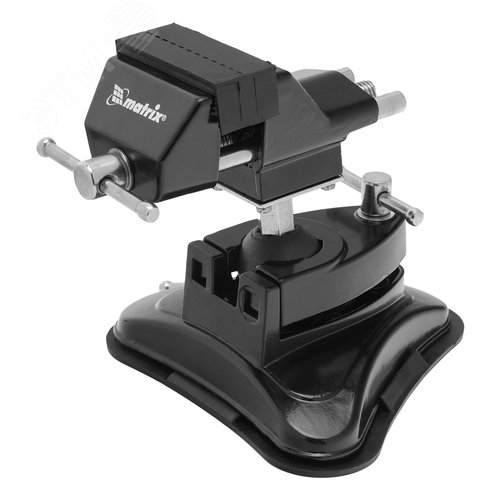 Изображение товара Тиски настольные,резиновая вакуумная присоска,шарнирный механизм,ширина рабочих губок 70 мм (шт)