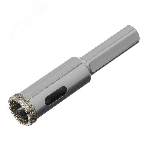 Изображение товара Сверло алмазное по керамограниту, 14 х 67 мм, 3-гранный хвостовик (шт)