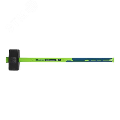 Кувалда, 9000 г, фибергласовая обрезиненная рукоятка - фото 2