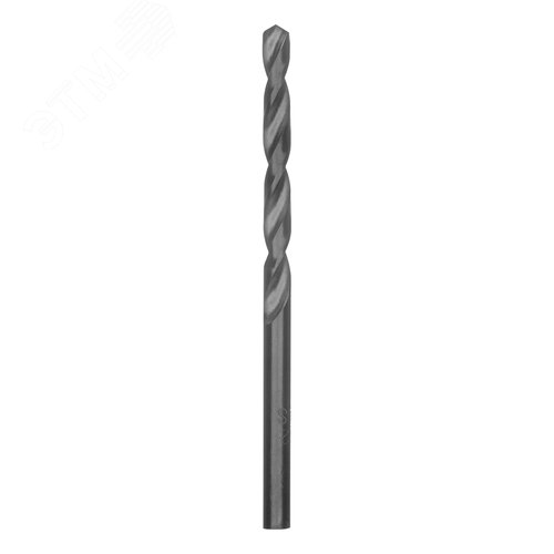Сверло по металлу, 4,2 мм, полированное, HSS, 10 шт. цилиндрический хвостовик - фото 2
