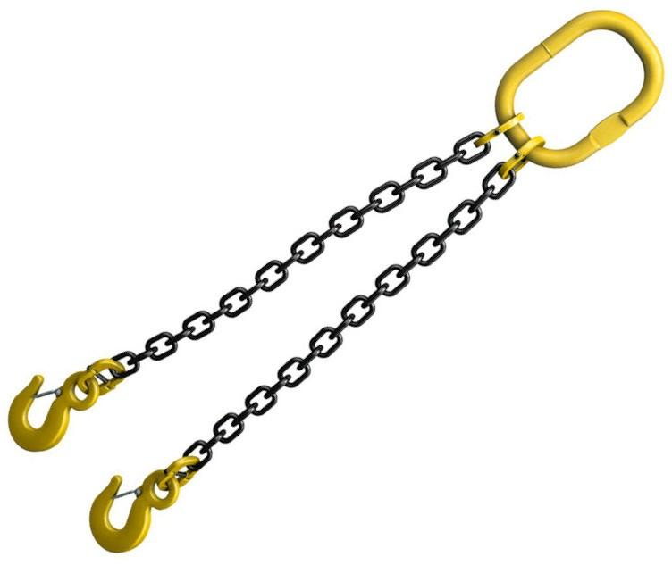 Строп 2СЦ, Г/п 2,12, Длина 8м, Калибр цепи 7x21