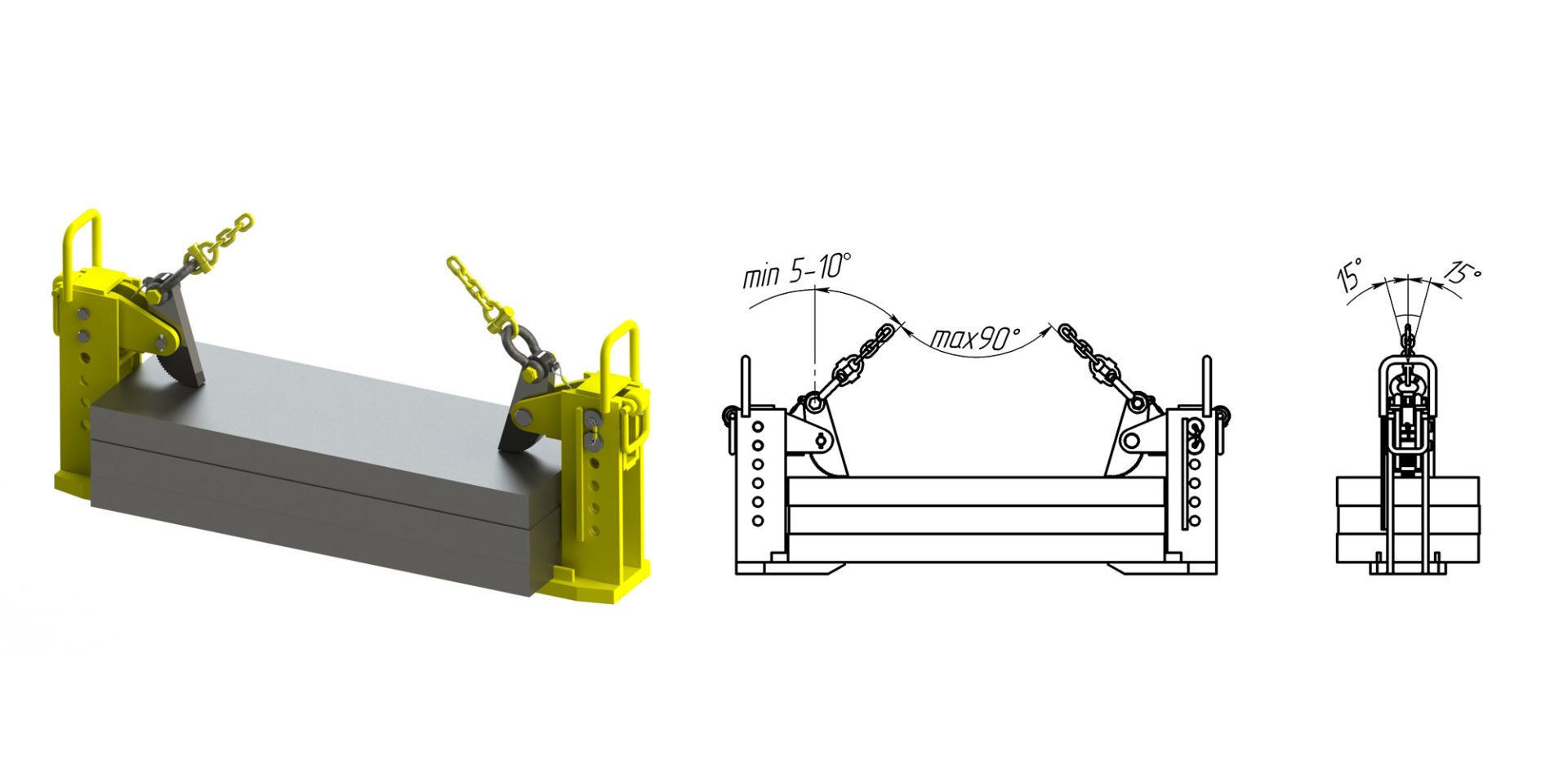Захват горизонтальный ZGL 1.0/2.0