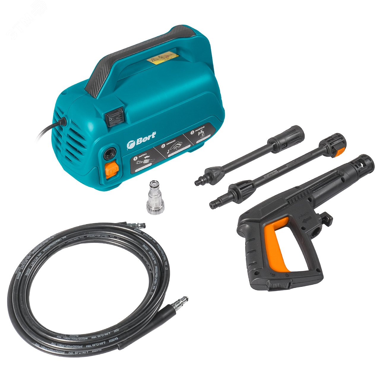 Изображение товара Мойка высокого давления BORT BHR-1600-Compact (шт)