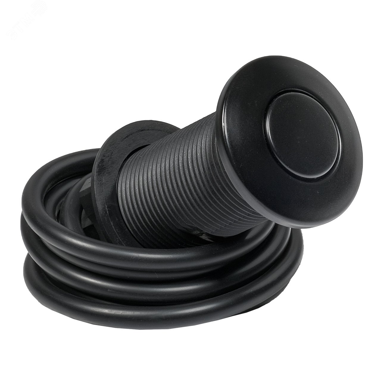 Изображение товара Пневмовыключатель BORT Air switch black long для измельчителей пищевых отходов