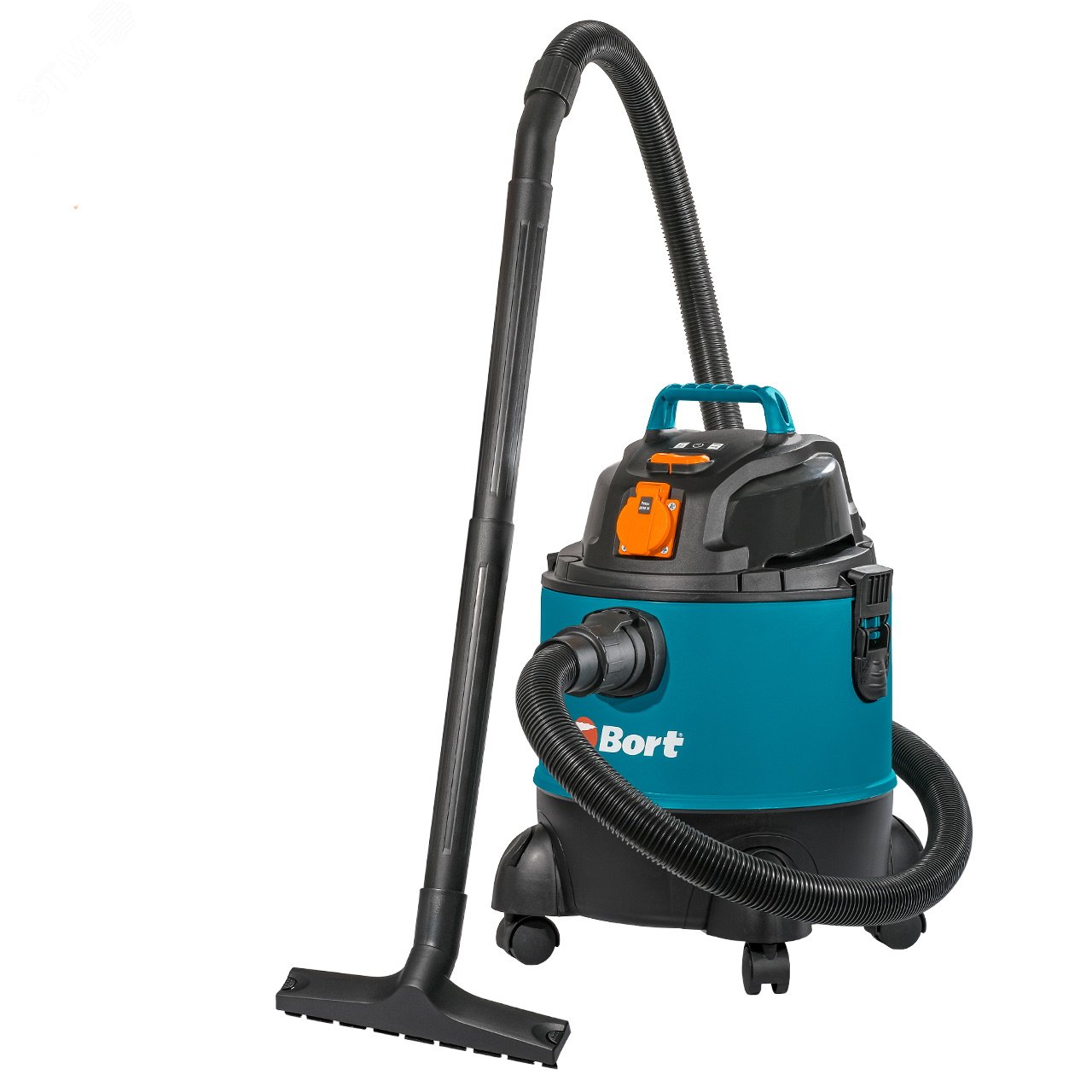 Изображение товара Пылесос для сухой и влажной уборки BORT BSS-1220-Pro мощный 1250 Вт емкость 20 л