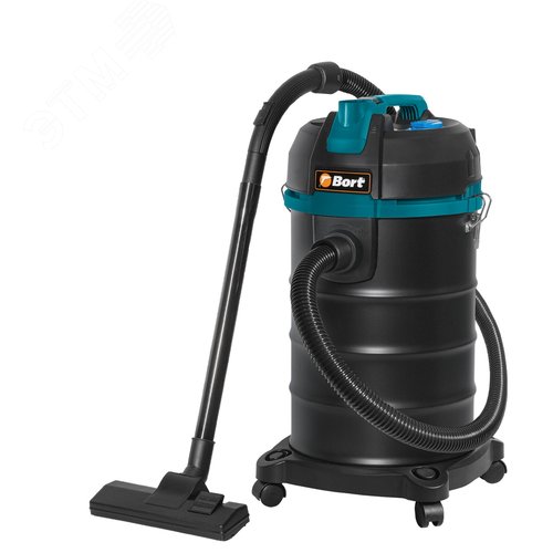 Изображение товара Пылесос для сухой и влажной уборки BORT BSS-1530 BLACK (шт)