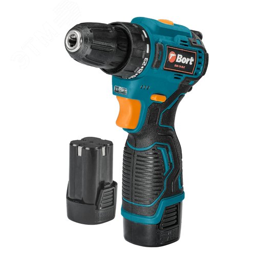 Изображение товара Дрель-шуруповерт аккумуляторная BORT BAB-16-BLK (2x2Ah+ЗУ) (шт)