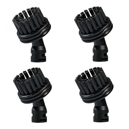 Изображение товара Набор аксессуаров для пароочистителя BORT Round big brush SET BDR-1700 (шт)