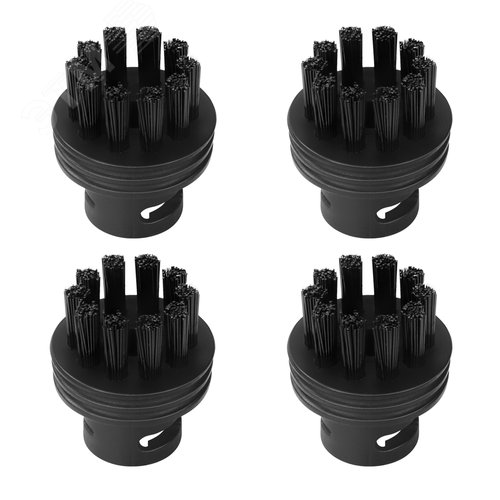 Изображение товара Набор аксессуаров для пароочистителя BORT Round brush SET (4pcs) (шт)