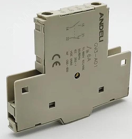 Изображение товара Контакт дополнительный боковой gv3-a01 1но+1нз ANDELI