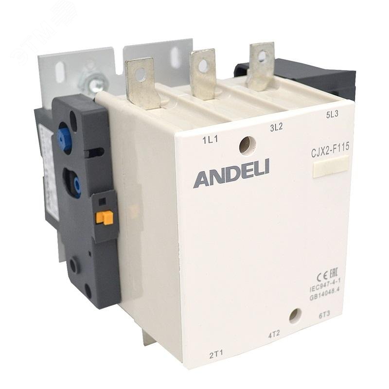 Изображение товара Контактор силовой CJX2-F115 115A 230В/АС3 50Гц (шт)