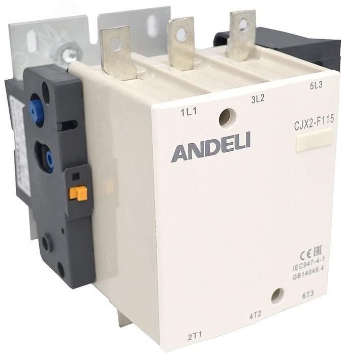 Изображение товара Контактор ANDELI CJX2-F115 115A 400В