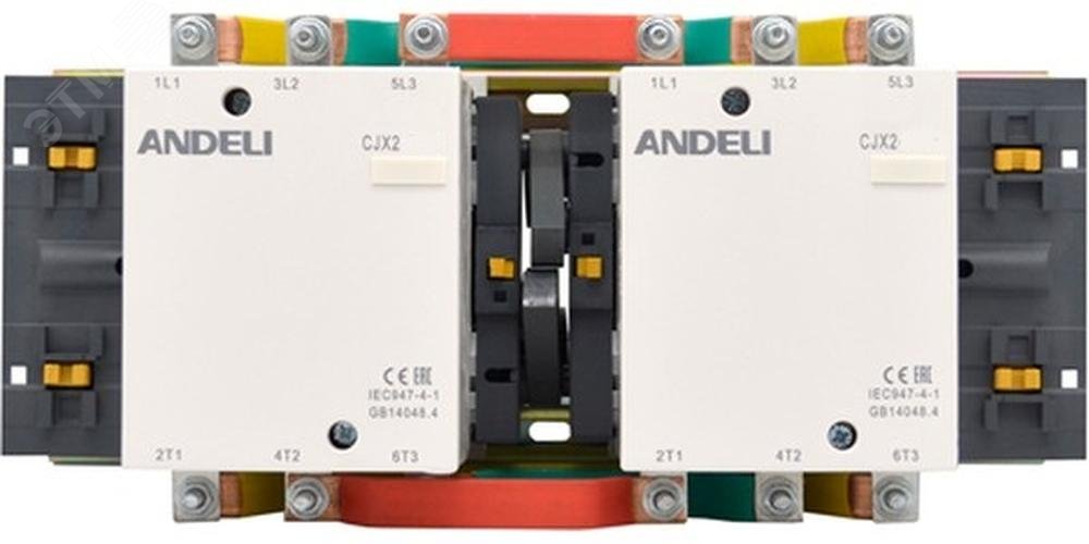 Изображение товара Контактор силовой CJX2-F150Ns реверс 150A 230В/АС3 50Гц (шт)