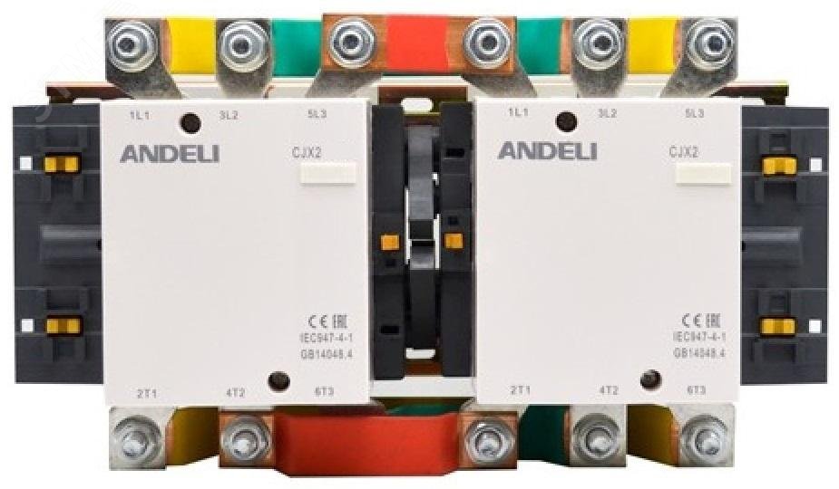 Изображение товара Контактор силовой CJX2-F330Ns реверс 330A 400В/АС3 50Гц (шт)