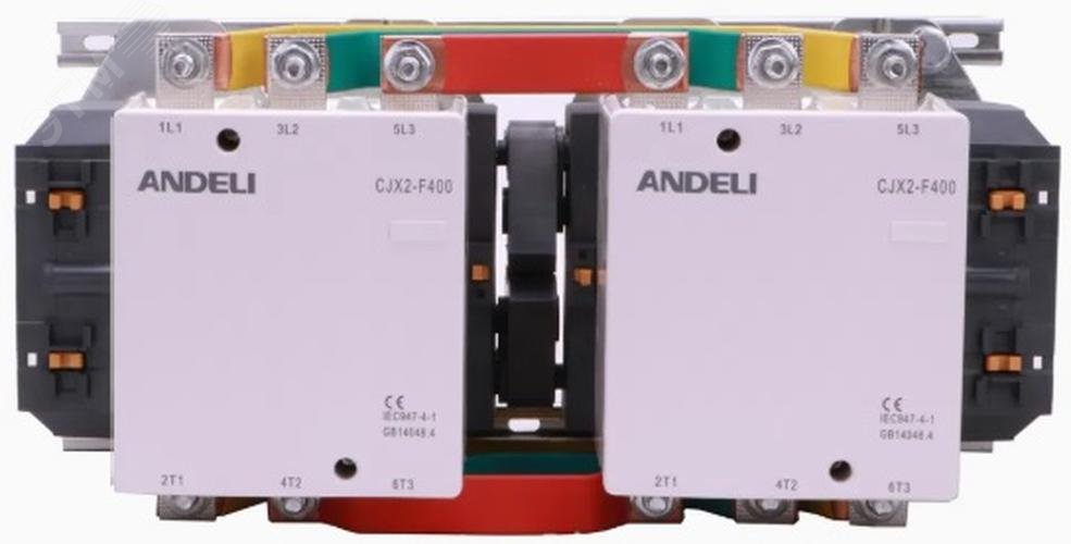 Изображение товара Контактор силовой CJX2-F4004Ns 4P реверс 400A 400В/АС3 50Гц (шт)