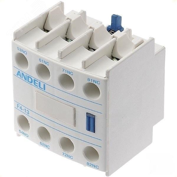 Изображение товара Приставка доп.контакты 1но+3нз к контактору CJX2 F4-13