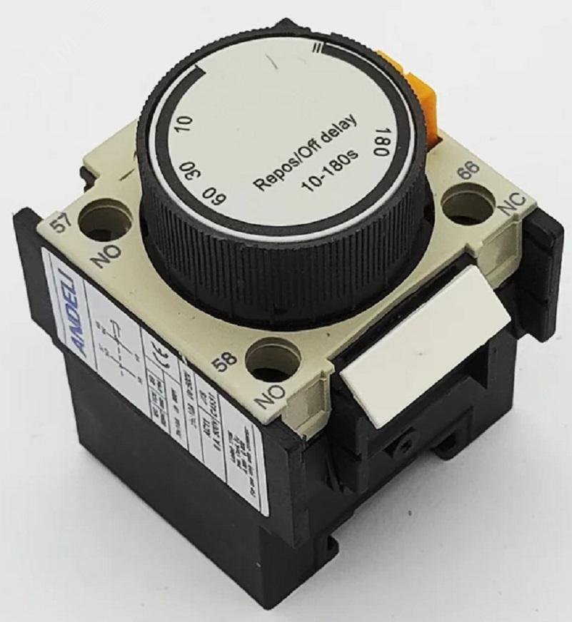 Изображение товара Приставка выдержка времени LA2-D4 10-180 для контактора CJX2