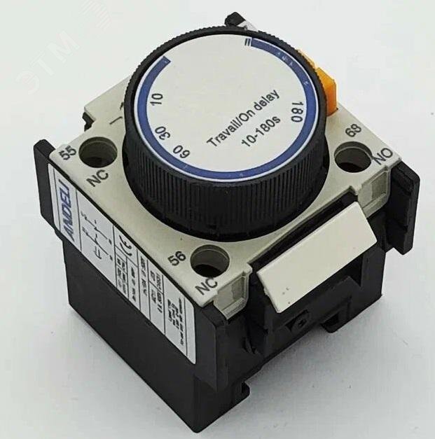 Изображение товара Приставка выдержка времени LA2-T4 10-180 для контакторов CJX2