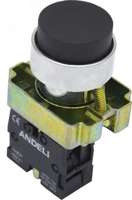 Изображение товара Кнопка XB2-BL21 без подсветки черный 1НО IP40 (шт)