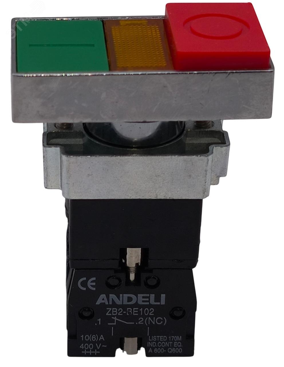 Изображение товара Кнопка XB2-BW8465 с подсветкой для управления оборудованием