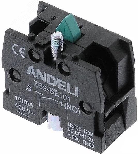 Изображение товара Блок контактный ZB2-BE101 1NO для переключателей XB2