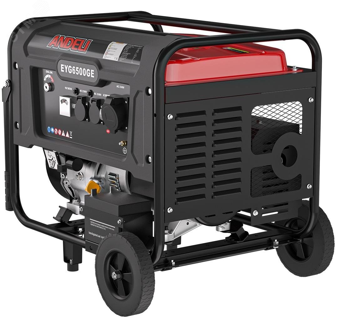 Изображение товара Бензиновый генератор EYG-6500GE синхронный 5500 Вт электро-стартер