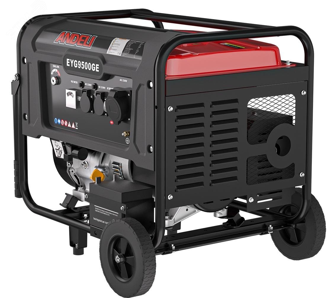 Изображение товара Генератор бензиновый EYG-9500GE синхронный 8500 Вт 25л электро стартер