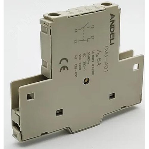 Изображение товара Контакт дополнительный боковой 1но+1нз gv3-A01 (шт)