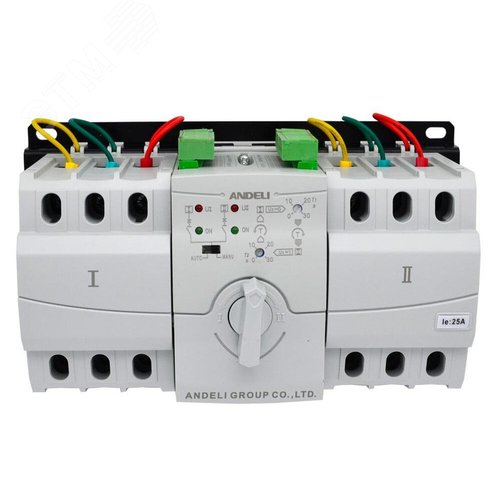 Изображение товара Устройство автоматического ввода резерва авр hats9 3p 25a (шт)